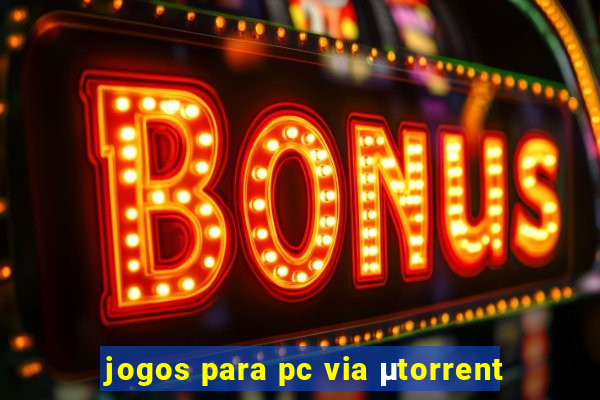 jogos para pc via μtorrent